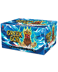 GREEK GOD | 42 Shot 500 Gram Multi Shot Aerail by Pyro Box Fireworks